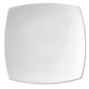 Vega Plat bord Bali; 26.5x26.5x1.8 cm (LxBxH); wit; vierkant; 6 stuk / verpakking