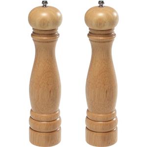 Merkloos Beukenhouten peper- en zoutstel 26 cm -