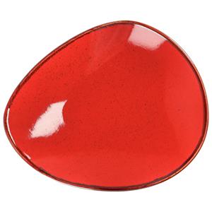 Vega Bord Sidina organisch; 21x17.7 cm (LxB); rood; organisch; 6 stuk / verpakking
