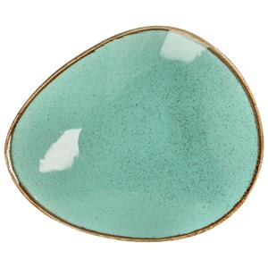 Vega Bord Sidina organisch; 21x17.7 cm (LxB); turquoise; organisch; 6 stuk / verpakking