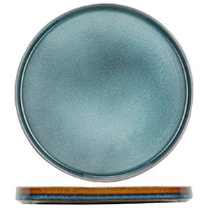 Cosy & Trendy Bord plat Quintana; 27.5 cm (Ø); blauw; rond; 4 stuk / verpakking