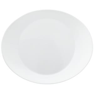 Bormioli Rocco Plat bord Prometeo; 32x26x3.2 cm (LxBxH); wit; ovaal; 12 stuk / verpakking