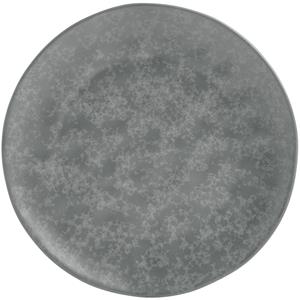 Vega Plat bord Arona; 22 cm (Ø); antraciet; rond; 6 stuk / verpakking