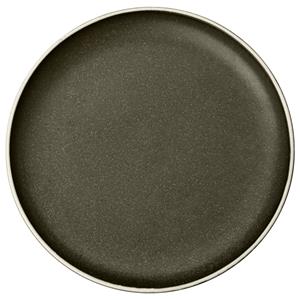 Vega Plat bord Ossora; 20 cm (Ø); donkertaupe; rond; 6 stuk / verpakking