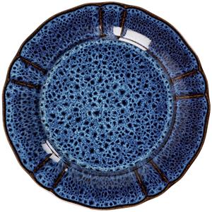 Vega Plat bord Amelina; 28 cm (Ø); blauw; rond; 6 stuk / verpakking