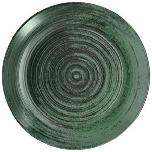 Vega Plat bord Etana; 31 cm (Ø); groen; rond; 4 stuk / verpakking