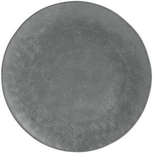 Vega Plat bord Arona; 29 cm (Ø); antraciet; rond; 4 stuk / verpakking