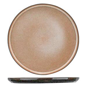 Cosy & Trendy Bord plat Lerida Desert; 26 cm (Ø); bruin; rond; 4 stuk / verpakking