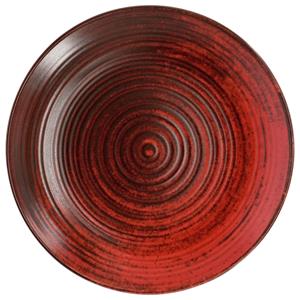 Vega Plat bord Etana; 25 cm (Ø); rood; rond; 6 stuk / verpakking