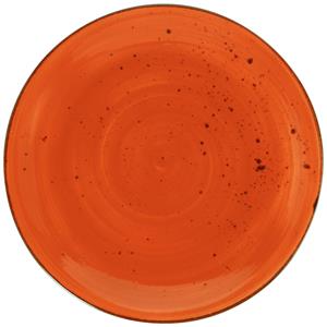 Vega Plat bord Nebro; 31 cm (Ø); rood; rond; 4 stuk / verpakking
