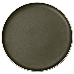 Vega Plat bord Ossora; 27 cm (Ø); donkertaupe; rond; 4 stuk / verpakking