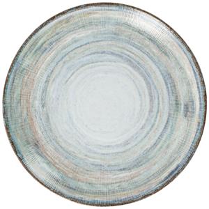 Vega Plat bord Jupiter; 31 cm (Ø); blauw/groen/oranje; rond; 6 stuk / verpakking