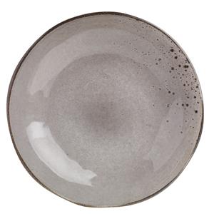 Vega Plat bord Palana; 27 cm (Ø); grijs; rond; 6 stuk / verpakking