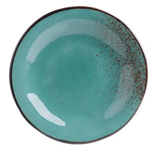 Vega Plat bord Palana; 27 cm (Ø); turquoise; rond; 6 stuk / verpakking