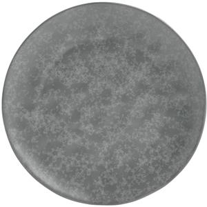 Vega Plat bord Arona; 26 cm (Ø); antraciet; rond; 6 stuk / verpakking