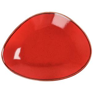 Vega Bord Sidina organisch; 27.5x21 cm (LxB); rood; organisch; 6 stuk / verpakking