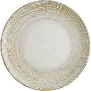 Bonna Plat bord Patera; 30 cm (Ø); wit/beige; rond; 6 stuk / verpakking