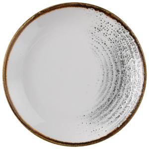 Churchill Plat bord Studio Prints Jasper Grey Coupe; 16.5 cm (Ø); grijs/bruin; rond; 12 stuk / verpakking