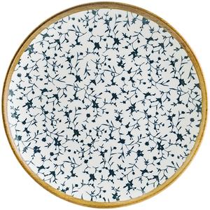 Bonna Plat bord Calif; 23 cm (Ø); wit/blauw/groen; rond; 12 stuk / verpakking