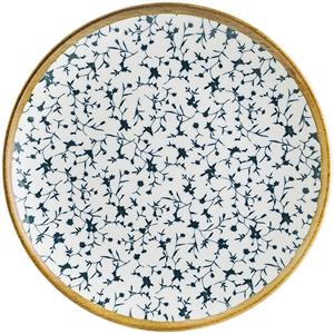 Bonna Plat bord Calif; 27 cm (Ø); wit/blauw/groen; rond; 12 stuk / verpakking