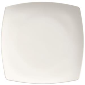 Vega Plat bord Quadrati; 30x30 cm (LxB); crème wit; vierkant; 12 stuk / verpakking