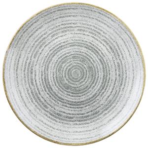 Churchill Plat bord Studio Prints Stone Grey Coupe; 28.8 cm (Ø); lichtgrijs/bruin; rond; 12 stuk / verpakking