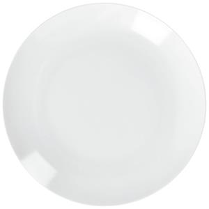 Vega Bord Wayne; 22.5x2.5 cm (ØxH); wit; rond; 4 stuk / verpakking
