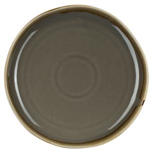PULSIVA Plat bord Glaze rond; 16.5 cm (Ø); grijs; rond; 6 stuk / verpakking