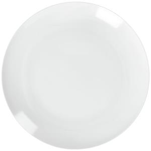 Vega Bord Wayne; 28x3 cm (ØxH); wit; rond; 4 stuk / verpakking