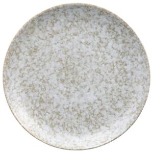 Vega Plat bord Mamoro rond; 20 cm (Ø); beige/wit; rond; 6 stuk / verpakking