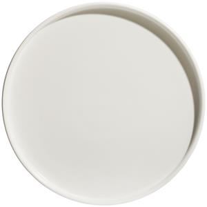 Vega Bord met lage rand Skady mat; 30x2.5 cm (ØxH); crème wit; rond; 2 stuk / verpakking