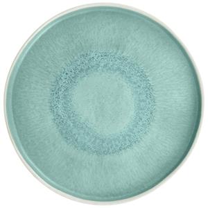 Vega Bord Torto rond; 27x2 cm (ØxH); turquoise/blauw; rond; 6 stuk / verpakking