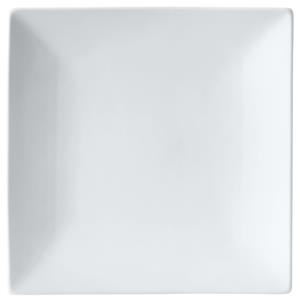 PULSIVA Vierkant bord Jandra vierkant; 25.5x25.5x3.4 cm (LxBxH); wit; vierkant; 3 stuk / verpakking