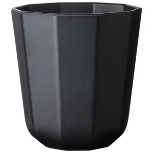 Vega Beker Rochester; 700ml, 11.5x12 cm (ØxH); zwart; 2 stuk / verpakking