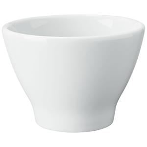 Vega Kom Contrast zonder oor; 100ml, 7x4.5 cm (ØxH); wit; conisch; 6 stuk / verpakking