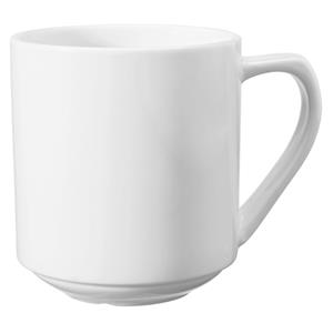 Vega Beker Base; 300ml, 8x9 cm (ØxH); wit; rond; 6 stuk / verpakking