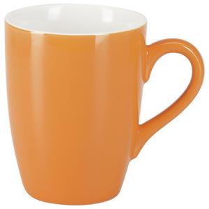 PULSIVA Kopje Joy; 330ml, 8x11 cm (ØxH); oranje; rond; 6 stuk / verpakking