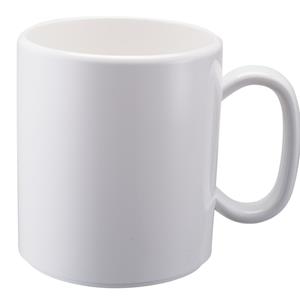 Waca Beker Colora; 325ml, 7.5x8.5 cm (ØxH); wit; 5 stuk / verpakking