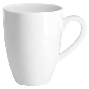 Vega Beker Wayne; 400ml, 8.5x10.8 cm (ØxH); wit; rond; 4 stuk / verpakking