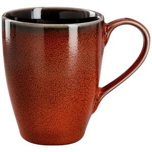 Vega Mok Oriento; 300ml, 8.5x10.5 cm (ØxH); terracotta; rond; 6 stuk / verpakking