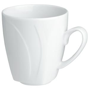 Vega Mok Vilano; 300ml, 8.3x9.2 cm (ØxH); wit; rond; 6 stuk / verpakking
