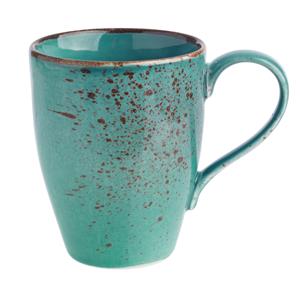 Vega Beker Palana; 300ml, 8.5x10.5 cm (ØxH); turquoise; rond; 6 stuk / verpakking
