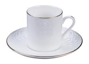 Tokyo Design Studio Wit/Goude Onderzetter Strepen - Nippon White - 11.5cm 100ml