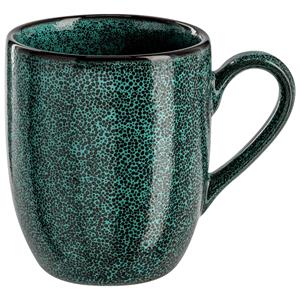 Vega Mok  Antiqus; 350ml, 8x9.7 cm (ØxH); petrol; 6 stuk / verpakking
