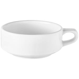 Vega Theekop Base; 250ml, 10x4.6 cm (ØxH); wit; 6 stuk / verpakking