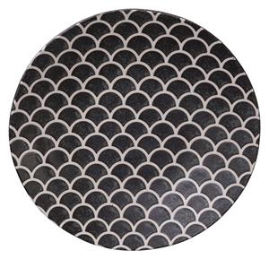 Tokyo Design Studio Matzwart Bord - Onyx Noir - 25 x 3.7cm