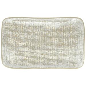 Vega Schaal Novulus met structuur; 27x16.5x1.8 cm (LxBxH); beige; rechthoekig; 4 stuk / verpakking