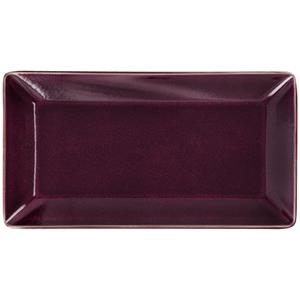 Vega Schaal Oriento; 31x16.5x3.2 cm (LxBxH); aubergine; rechthoekig; 2 stuk / verpakking