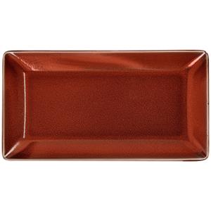 Vega Schaal Oriento; 31x16.5x3.2 cm (LxBxH); terracotta; rechthoekig; 2 stuk / verpakking