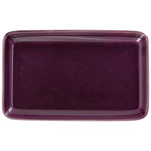 Vega Schaal Oriento; 21x13x2.1 cm (LxBxH); aubergine; rechthoekig; 6 stuk / verpakking